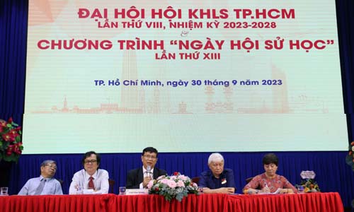 GS-TS Võ Văn Sen tiếp tục làm Chủ tịch Hội Khoa học lịch sử TP.HCM